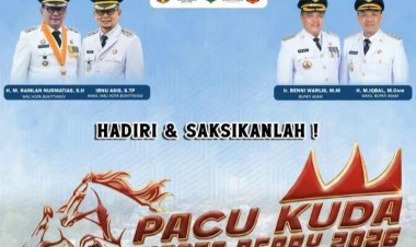 Pacu Kuda Wisata Derby 2026 Bukittinggi–Agam Siap Digelar, Wali Kota Pastikan Gratis untuk Masyarakat